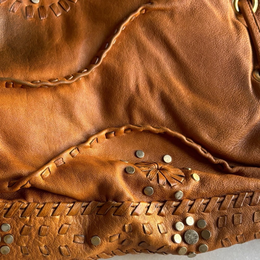 Junior Drake Leather Hobo Bag - Picture 9 of 14